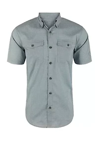 Men's Frat Gingham Check Short Sleeve Shirt