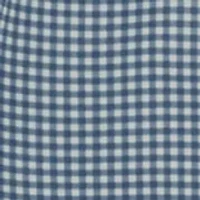Frat Gingham Check Button-Down Short Sleeve Shirt