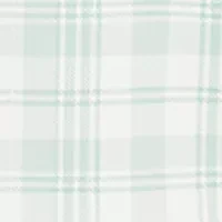 Frat Faded Plaid Button-Down Short Sleeve Shirt