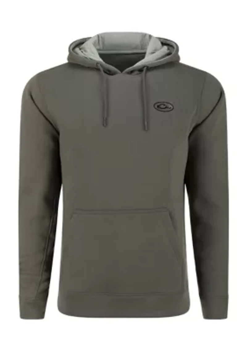 Big & Tall Three End Solid Hoodie