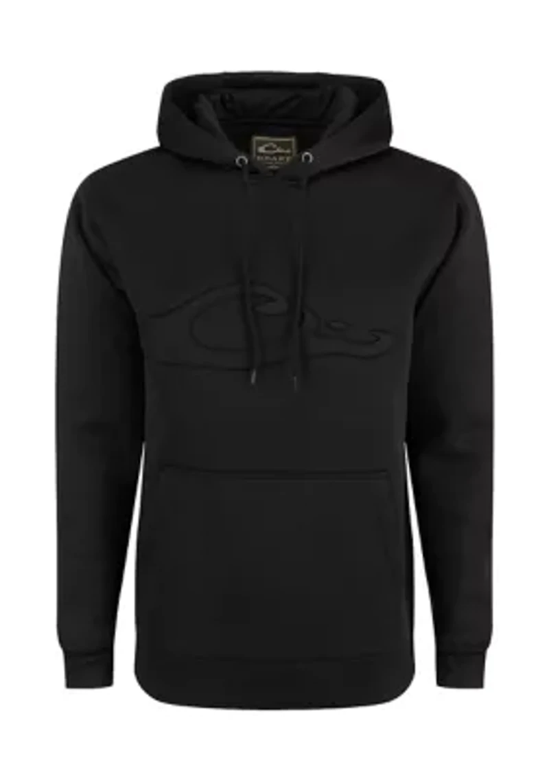 Big & Tall Embossed Hoodie