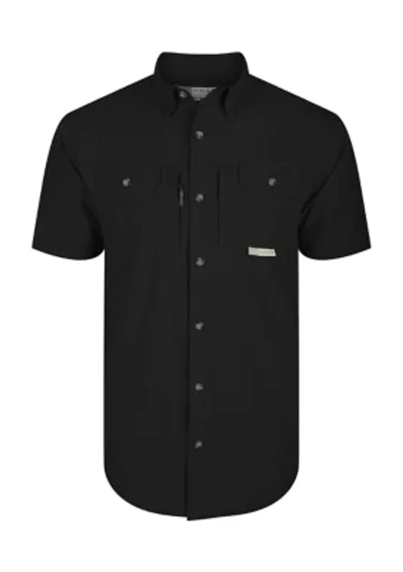 Big & Tall Wingshooter Trey Button Down Short Sleeve Shirt