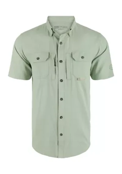 Men's Wingshooter Trey Cross Hatch Short Sleeve Shirt