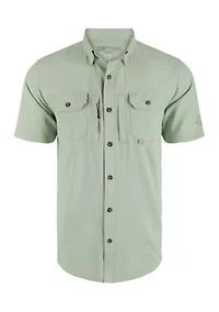 Men's Wingshooter Trey Cross Hatch Short Sleeve Shirt