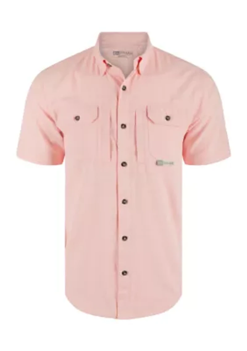 Men's Wingshooter Trey Cross Hatch Short Sleeve Shirt