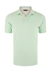 Men's Performance Print Polo Shirt