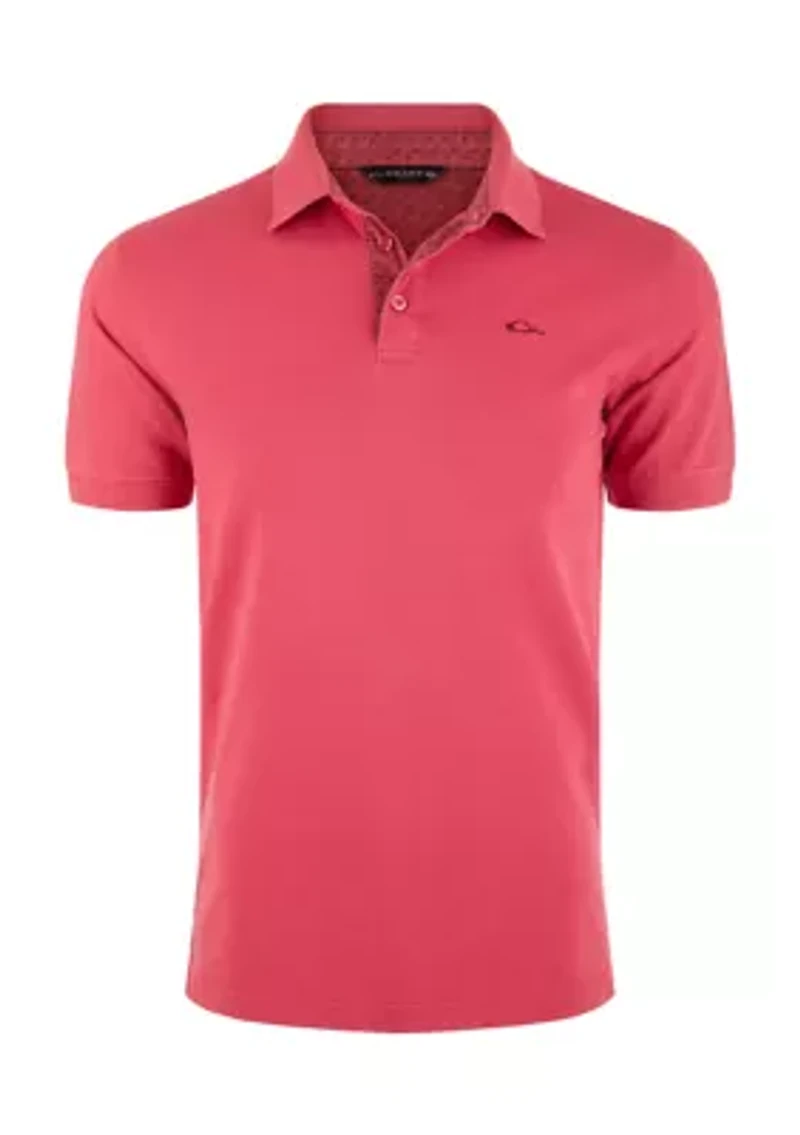 Men's Piqué Logo Polo Shirt