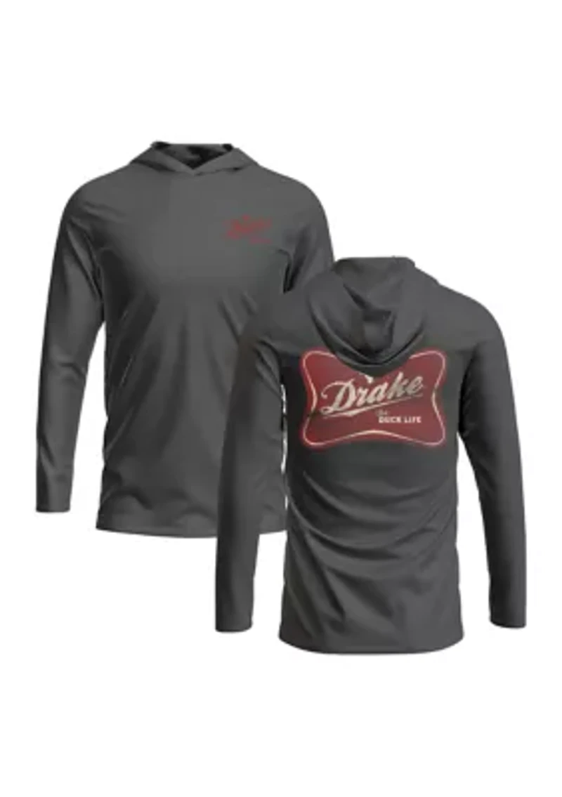 The Drake Life Long Sleeve Graphic Hoodie T-Shirt