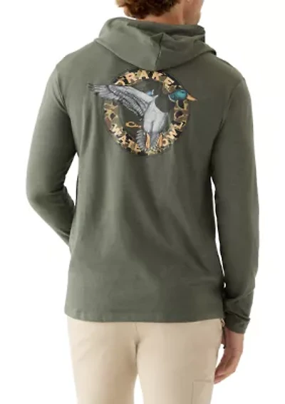 Men's Circle Mallard Graphic Hoodie