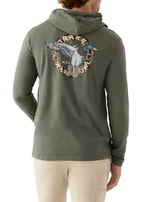 Men's Circle Mallard Graphic Hoodie