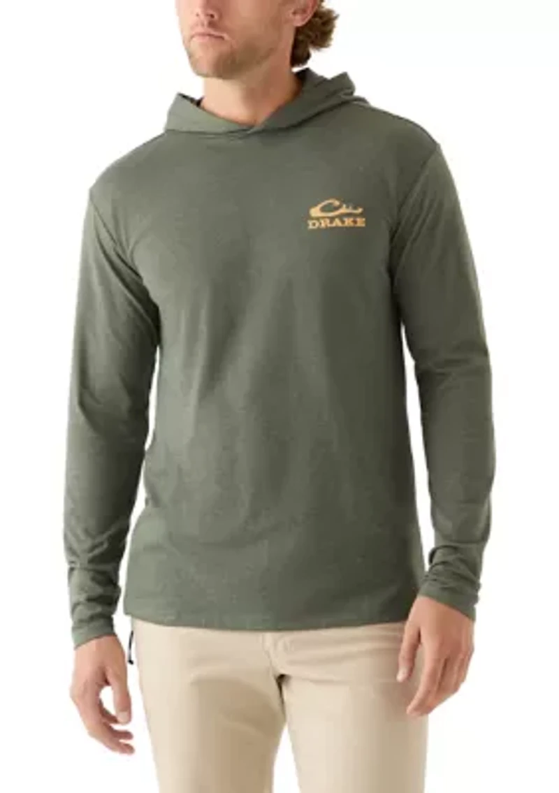 Men's Circle Mallard Graphic Hoodie
