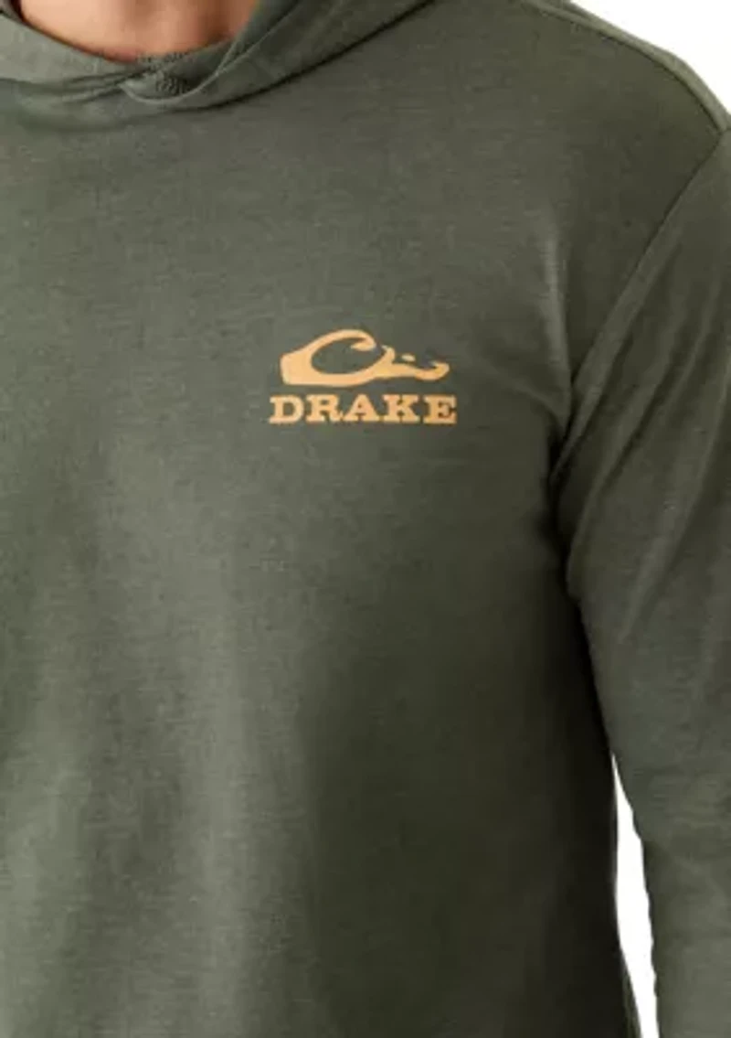 Men's Circle Mallard Graphic Hoodie