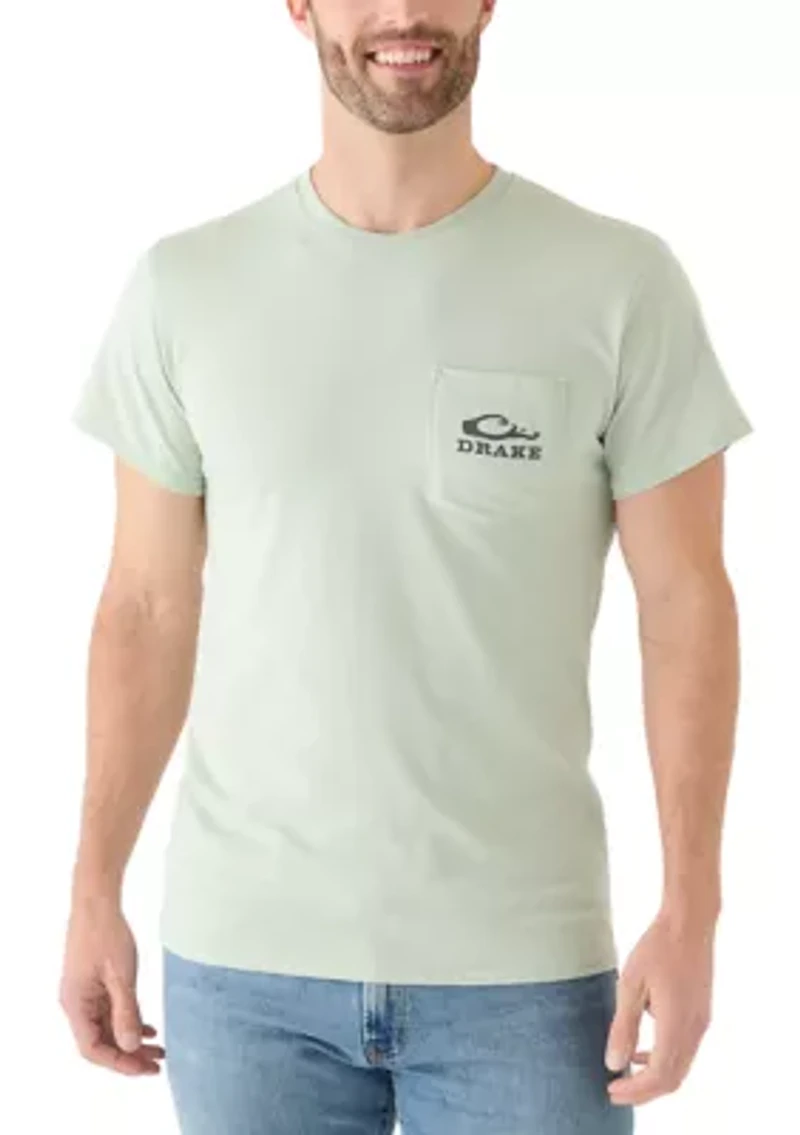 Men's Short Sleeve Old School Bar T-Shirt