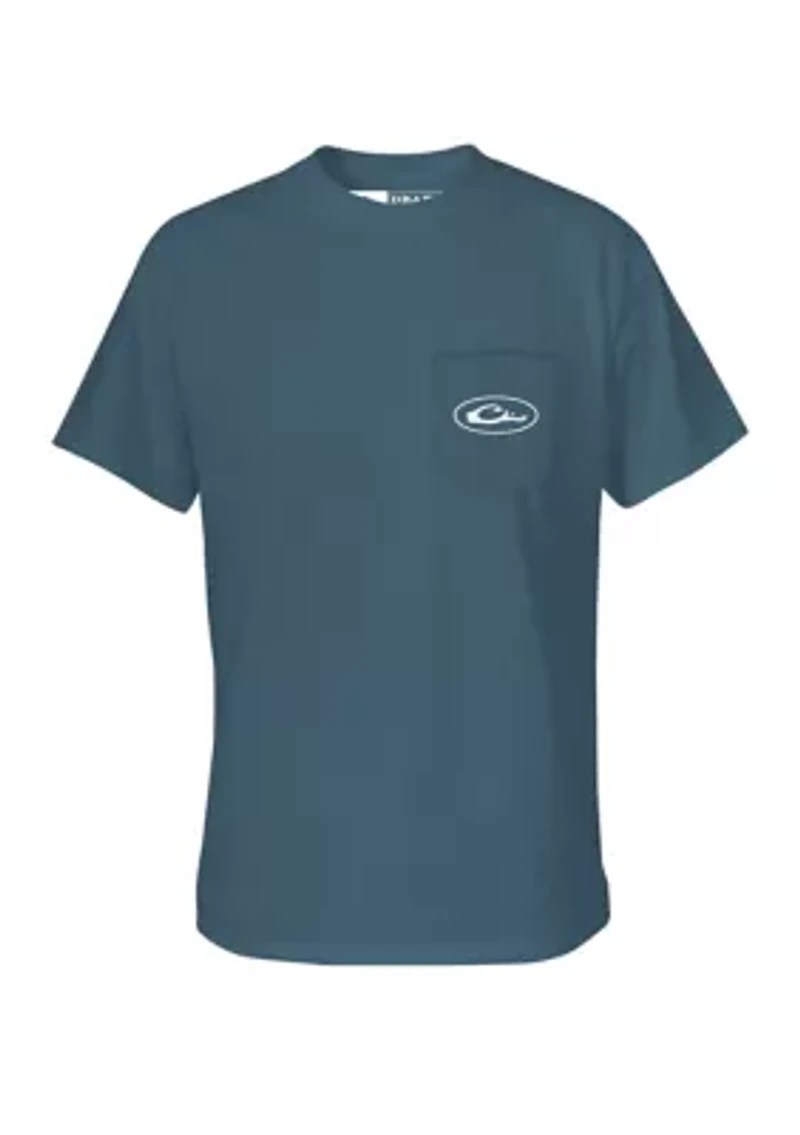 Men's Old School Circle Graphic T-Shirt