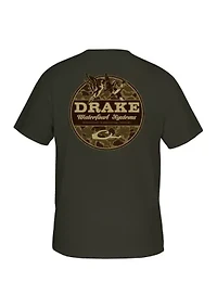 Men's Old School Circle Graphic T-Shirt
