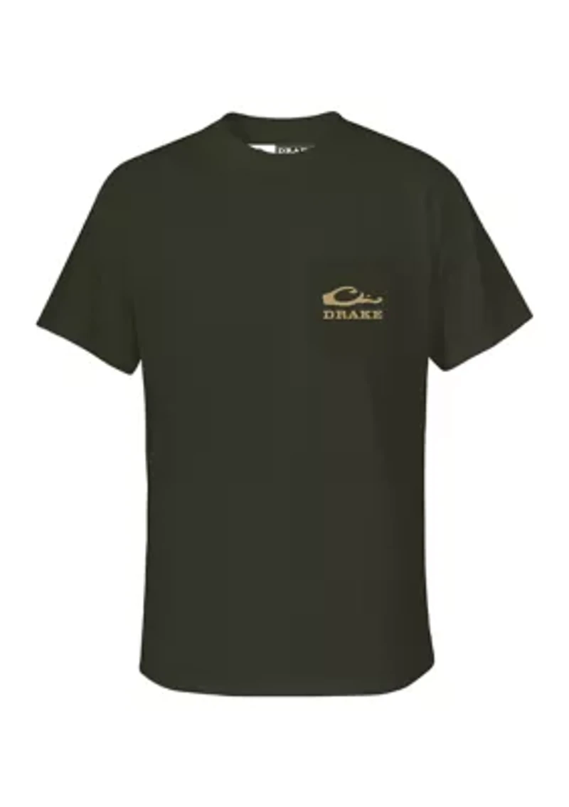 Men's Old School Circle Graphic T-Shirt