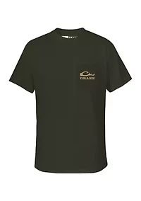 Men's Old School Circle Graphic T-Shirt