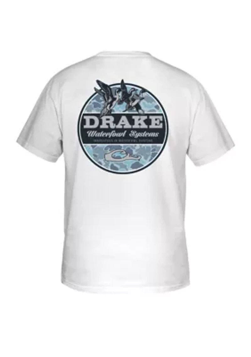 Men's Old School Circle Graphic T-Shirt