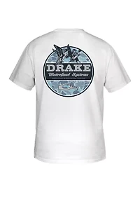 Men's Old School Circle Graphic T-Shirt