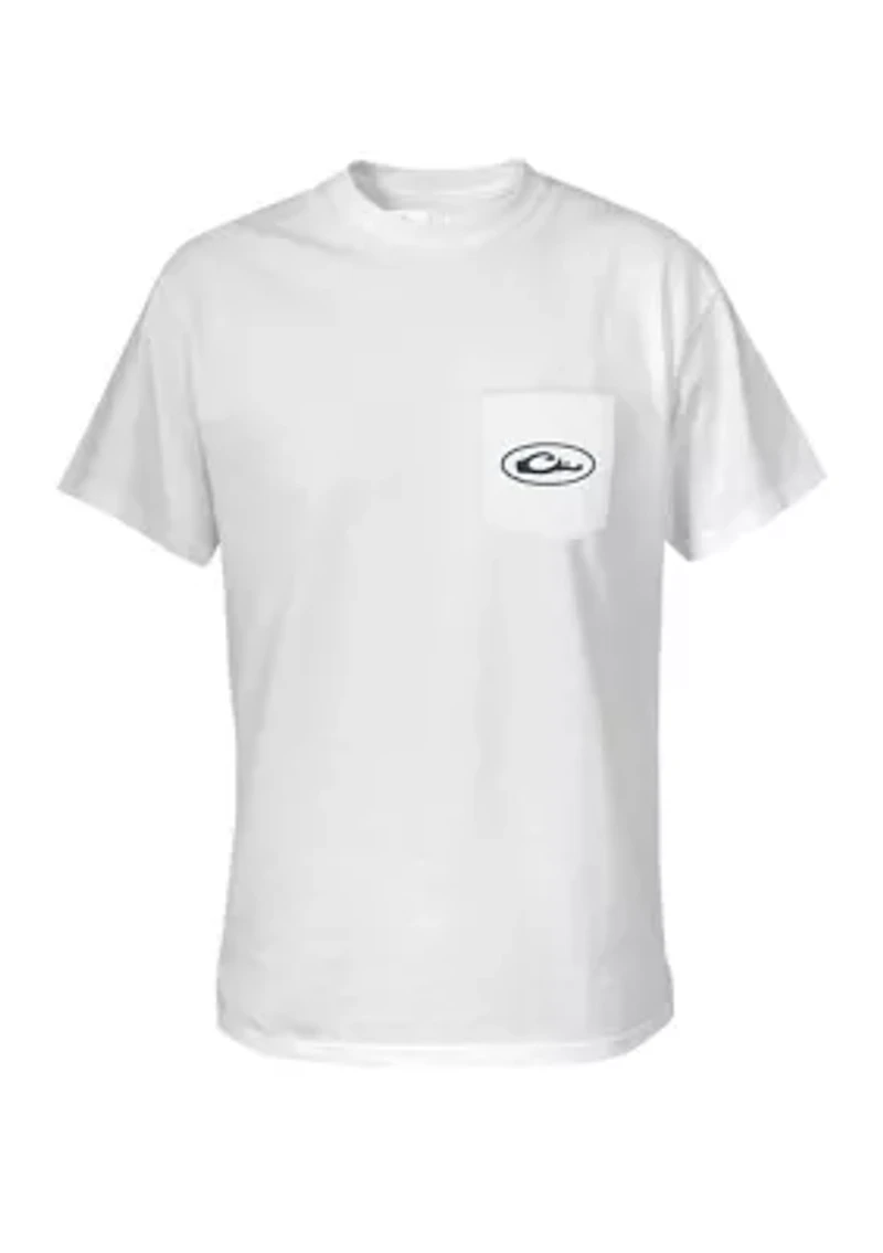 Men's Old School Circle Graphic T-Shirt