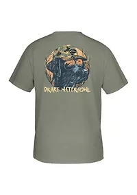 Men's Pop Art Old School Lab Graphic T-Shirt