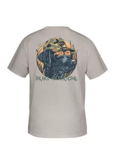 Men's Pop Art Old School Lab T-Shirt