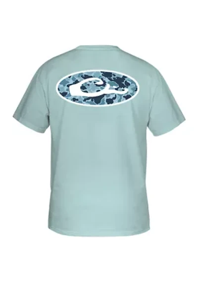 Men's Old School Oval Graphic T-Shirt