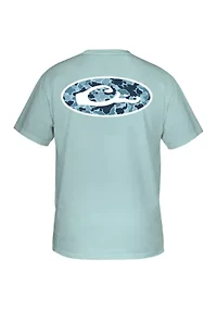 Men's Old School Oval Graphic T-Shirt