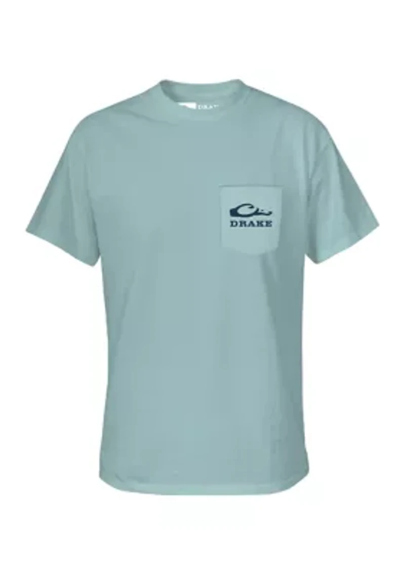 Men's Old School Oval Graphic T-Shirt