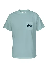 Men's Old School Oval Graphic T-Shirt
