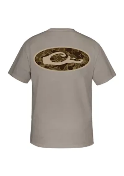 Men's Old School Oval T-Shirt
