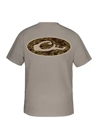 Men's Old School Oval T-Shirt
