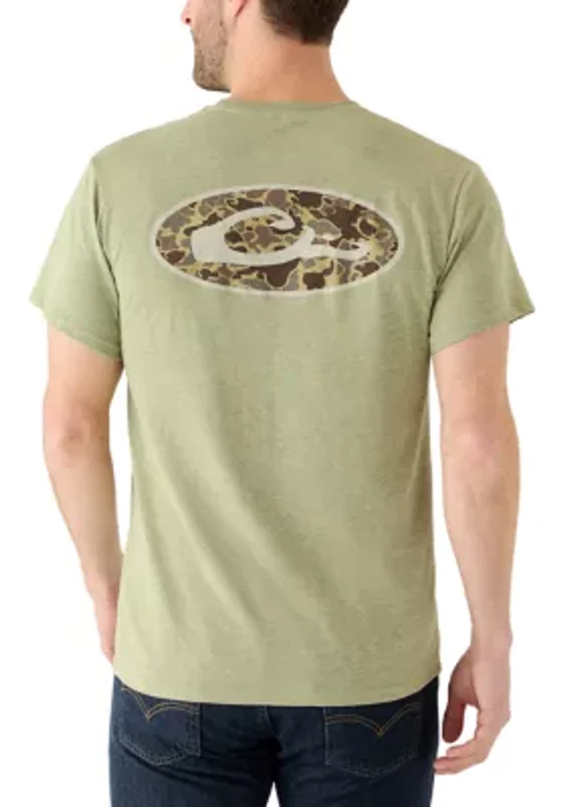 Men's Old School Oval T-Shirt
