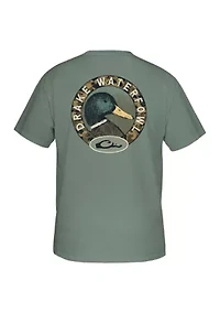Men's Mallard Circle Graphic T-Shirt