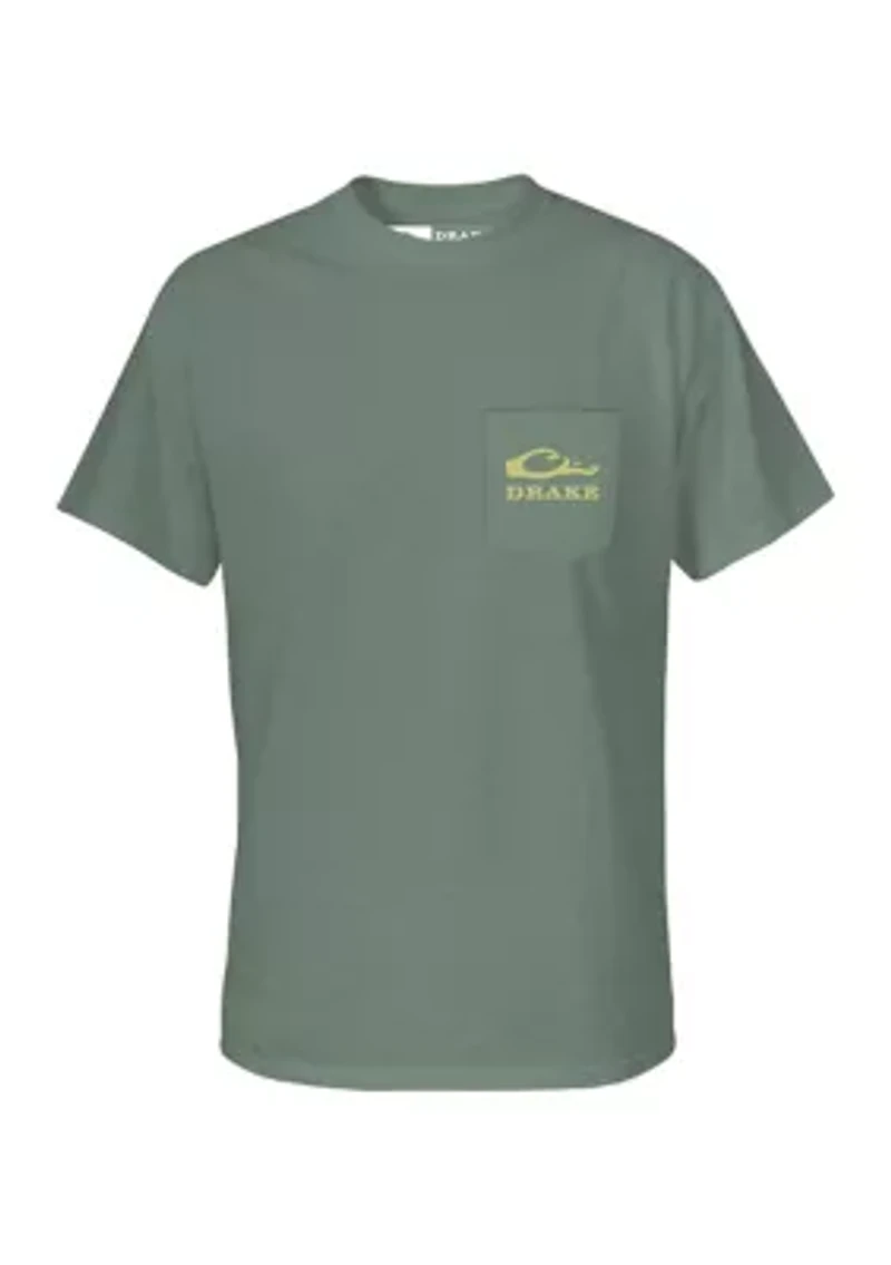 Men's Mallard Circle Graphic T-Shirt