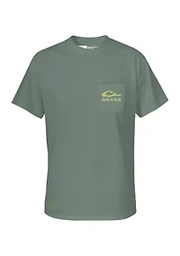 Men's Mallard Circle Graphic T-Shirt