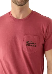 Men's Standing Black Lab T-Shirt