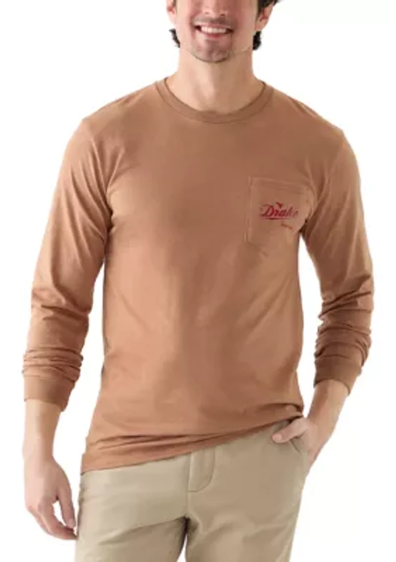 Men's Long Sleeve Drake Life Graphic Shirt