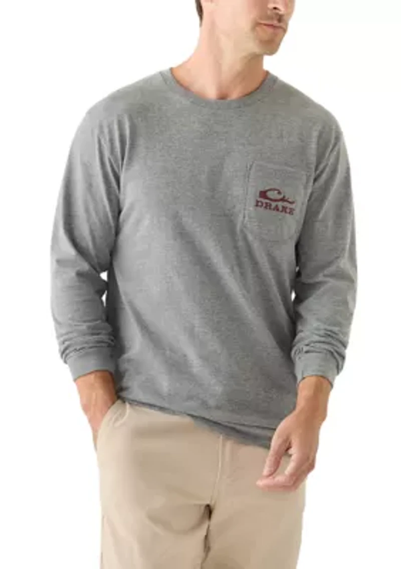 Men's Americana Scenic Long Sleeve T-Shirt