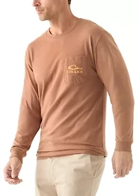 Men's Circle Mallard Long Sleeve T-Shirt