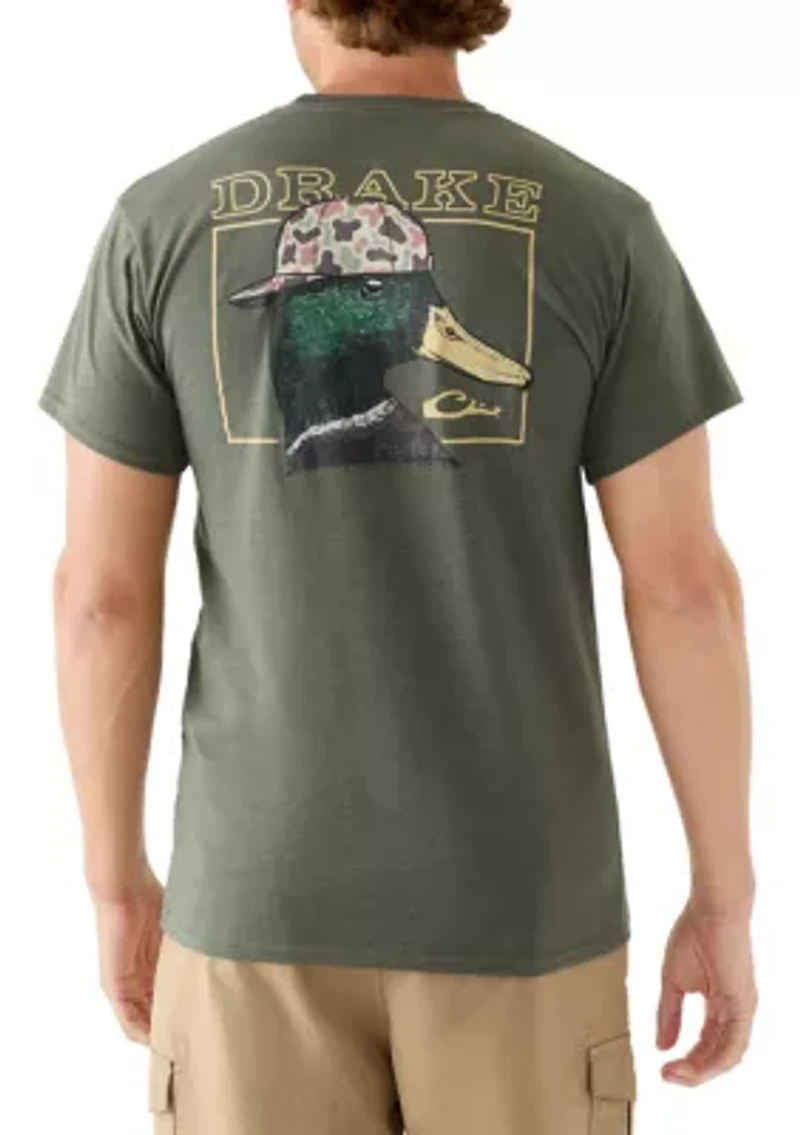 Men's Back Cap Mallard T-Shirt