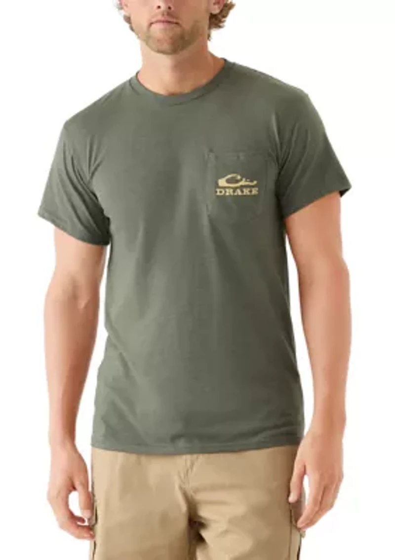 Men's Back Cap Mallard T-Shirt