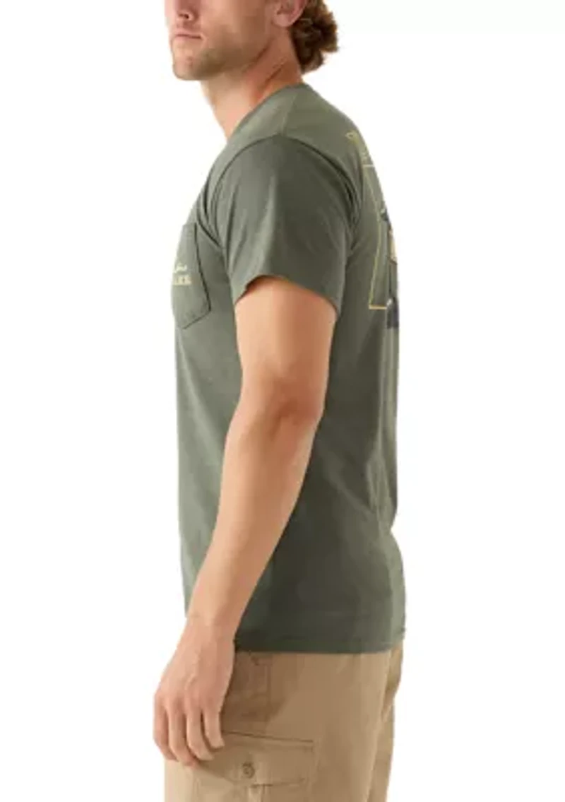 Men's Back Cap Mallard T-Shirt
