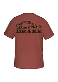 Men's Drake Stacked Logo Old School T-Shirt