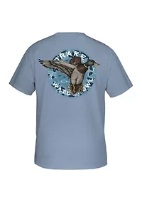 Men's Circle Mallard Graphic T-Shirt