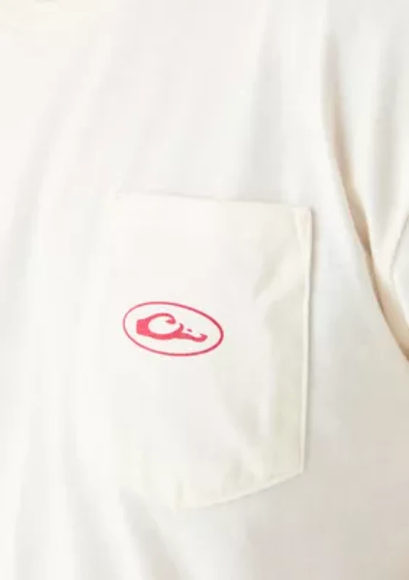 Men's Americana Yellow Lab Short Sleeve Graphic T-Shirt