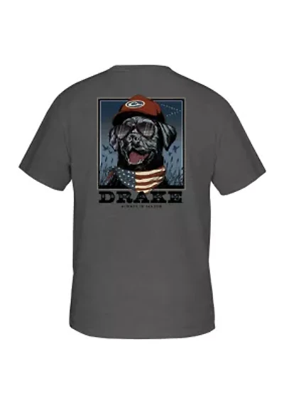 Men's Bandana Lab Flag Graphic T-Shirt