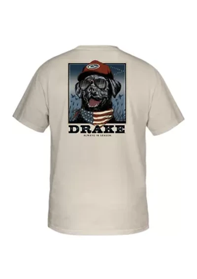 Men's Bandana Lab Flag Graphic T-Shirt