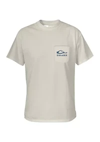 Men's Flying Duck Flag Graphic T-Shirt