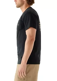 Men's Blackout Lab Flag T-Shirt